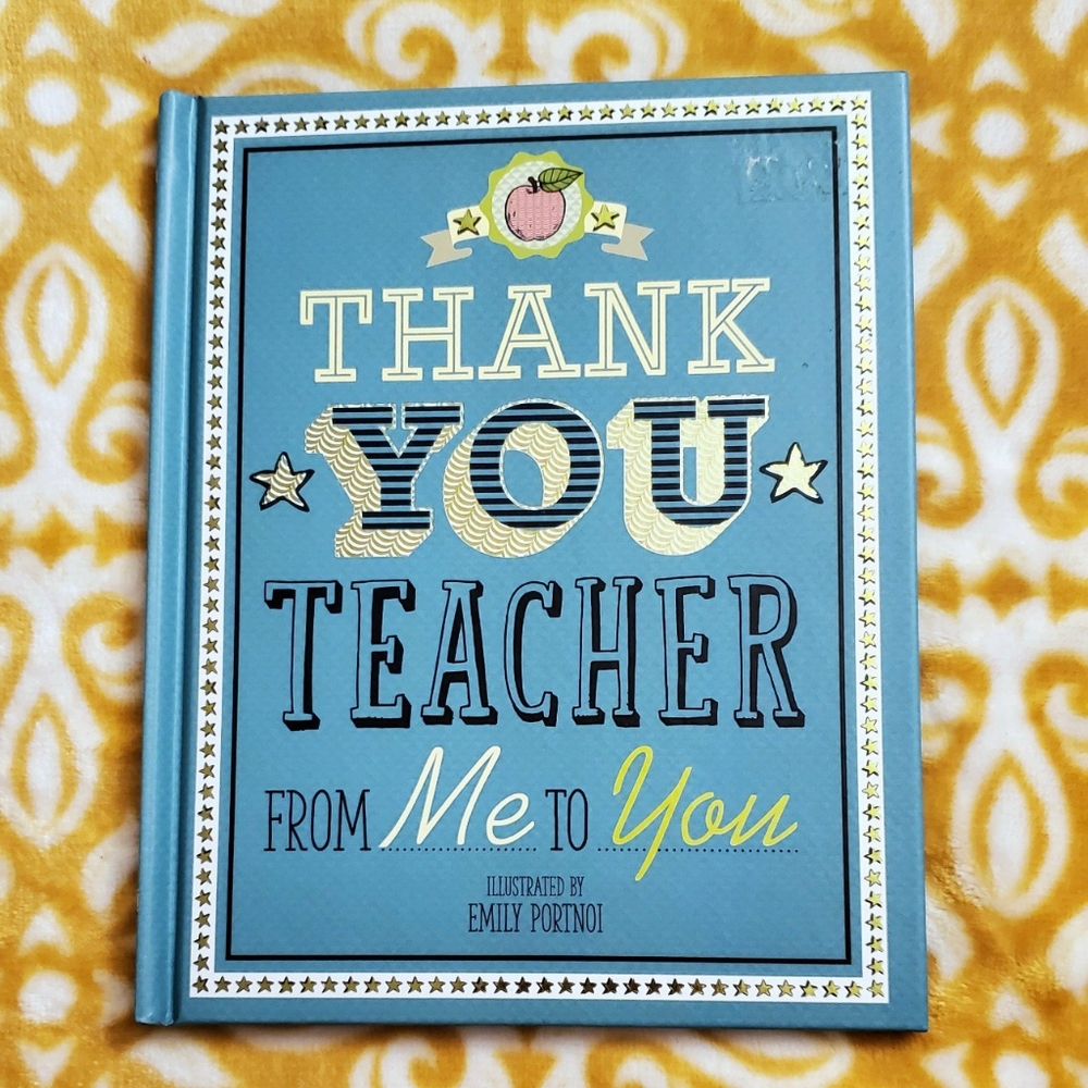 Thank a Teacher Keepsake Book